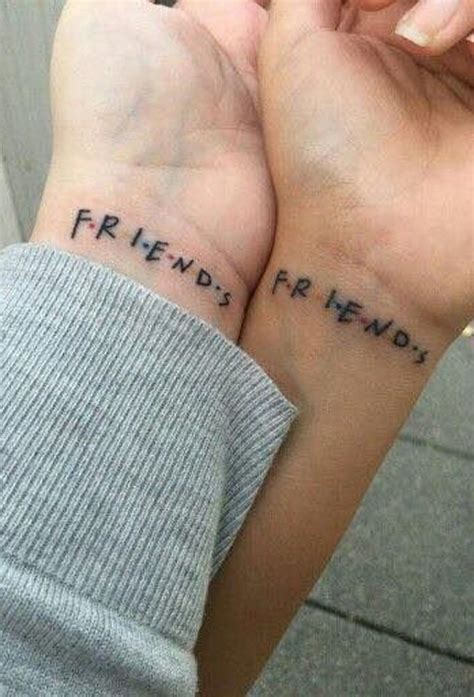 tiny friends tv show tattoo|Top 10 friends tv show inspired tattoo ideas and inspiration